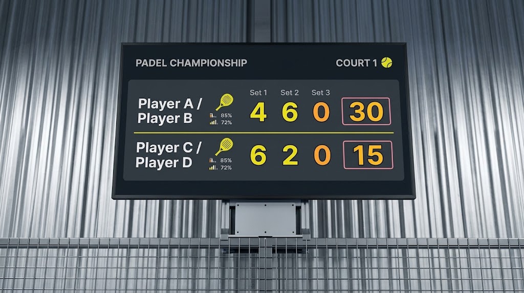 Marcador de padel (IA)